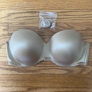 Strapless bra